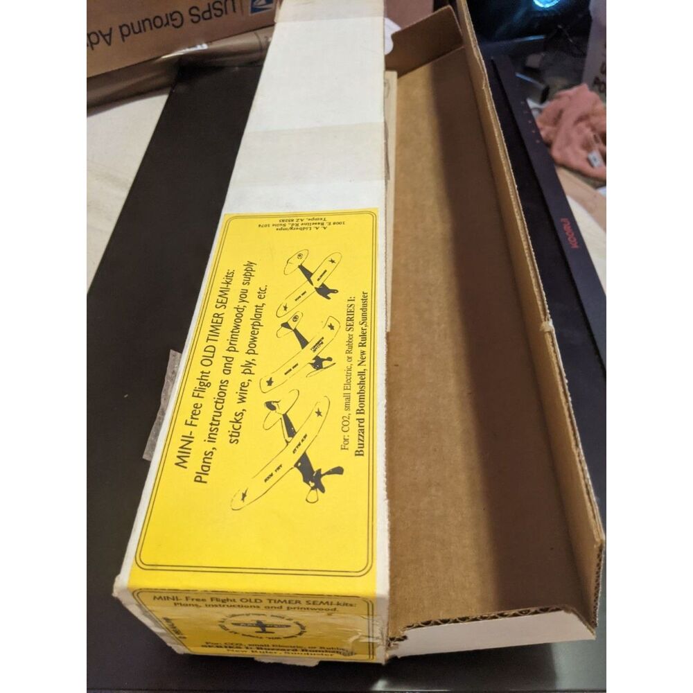 Vintage 1993 AAL mps Mini Free Flight Old Timer Semi Kits Series I Airplane